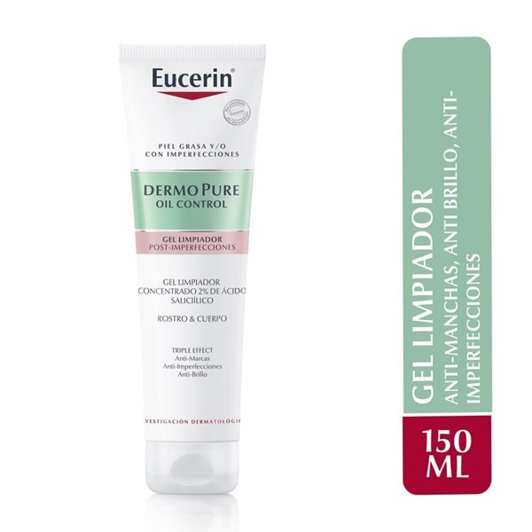 Eucerin Gel Limpiador Dermopure Oil Control 150 ml