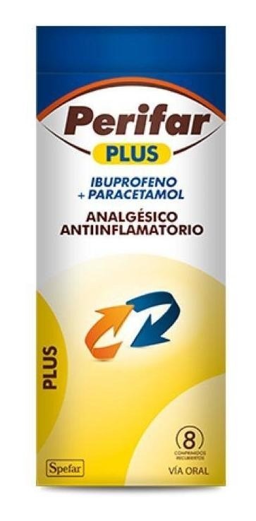 Perifar Plus 8 comprimidos #1