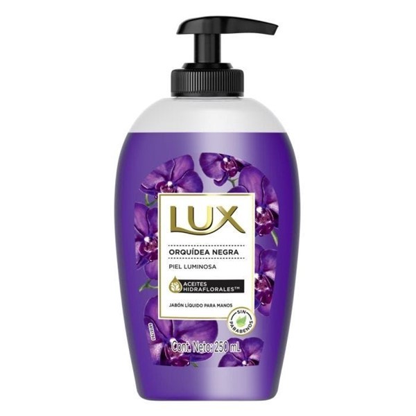 Lux Jabon Liquido Para Manos Orquideas Negra 250 ml #1