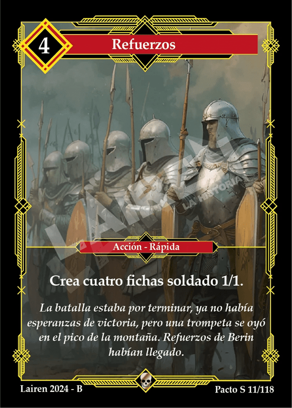 011 Refuerzos Reprint - Coste 4 #1