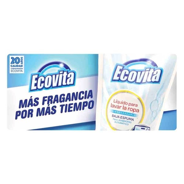 Detergente Liquido Baja Espuma Ecovita alt