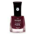 Esmalte Para Uñas Risqué Diamond Gel x 9,5 ml Amora Negra #1