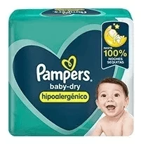Pampers Pañales Baby Dry Talle Hipoalergénicos P 36 Unidades