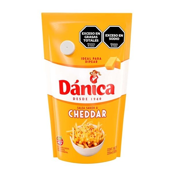 Salsa Danica Cheddar 220 ml #1