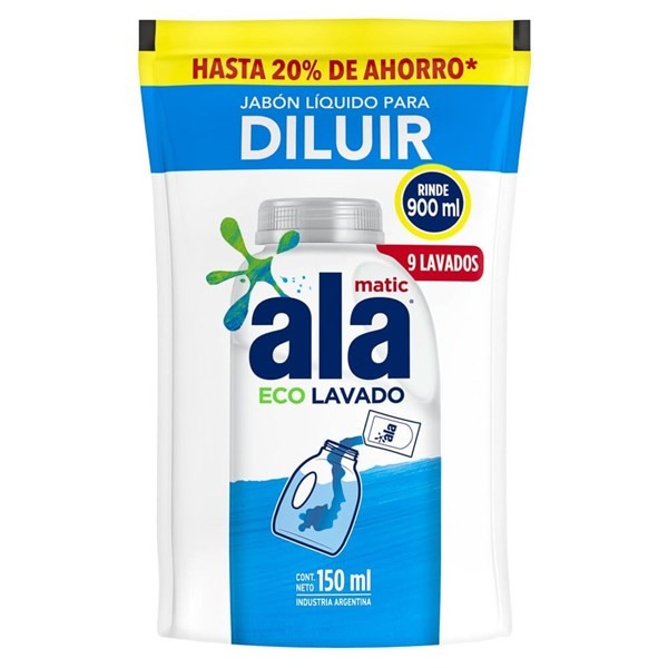 Ala Jabón Líquido Para Diluir Eco Lavado alt