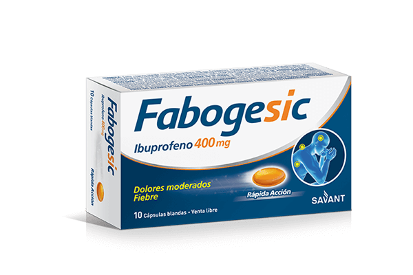 Fabogesic Ibuprofeno 400 Mg X 10 Capsulas Blandas #1