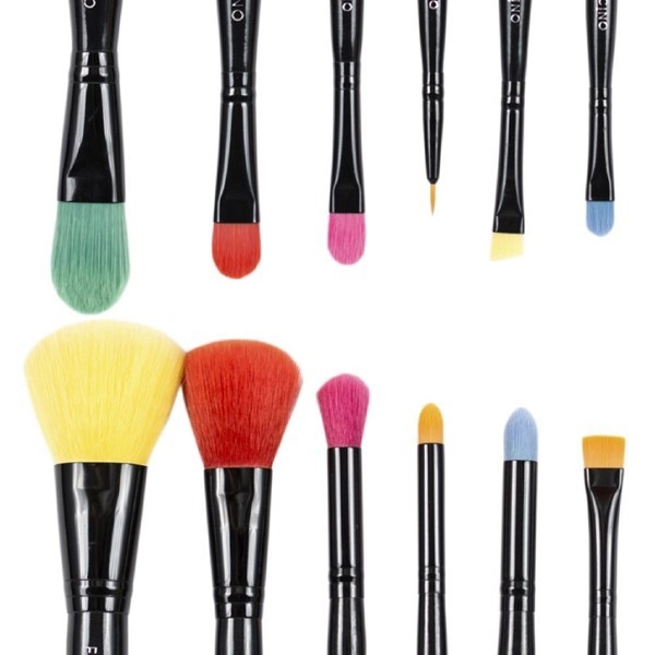 Fascino Set de Brochas Doble Funcion (6 Unidades)