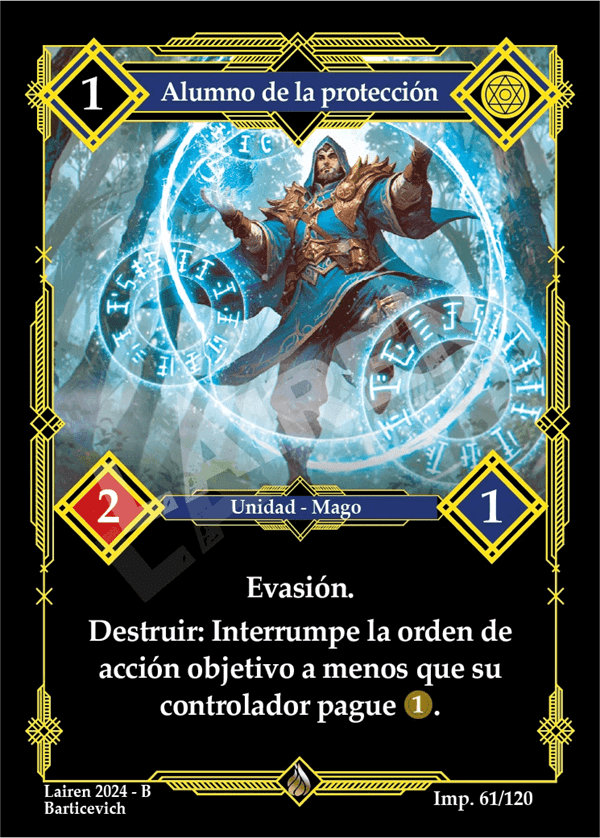 061 Alumno De La Proteccion - Coste 1