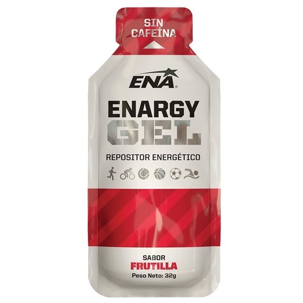 Suplemento Deportivo Enargy Gel Sabor Frutilla (6 Sobres) #1