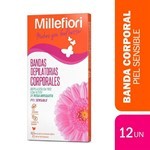 Millefiori Bandas Depilatorias Corporales 12 Unidades (Piel Sensible) #1