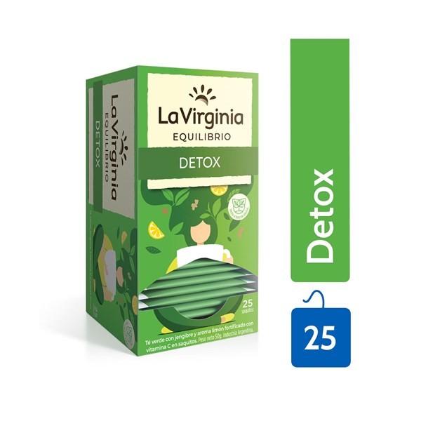 Té La Virginia Detox 25 uni #1