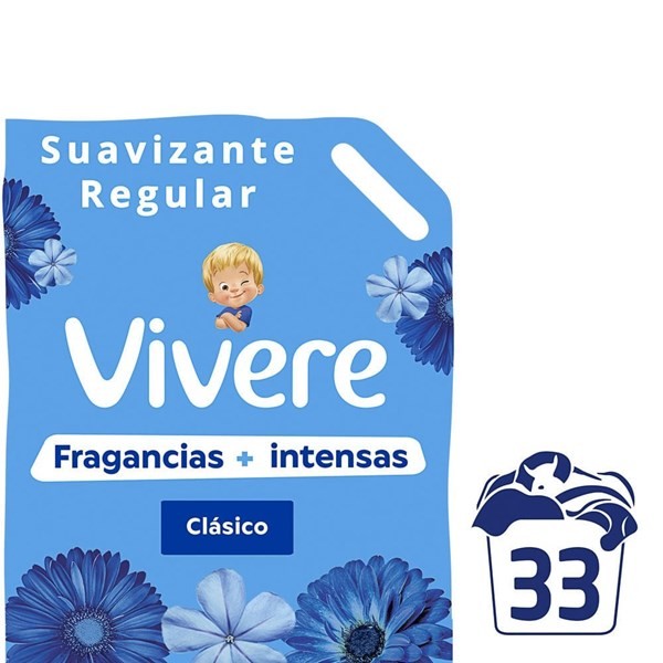 Suavizante Clasico Mas Intenso Dp 3 l Vivere #1