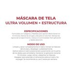 Máscara de Tela Dermaglós Ultra Volumen + Estructura 15ml #5