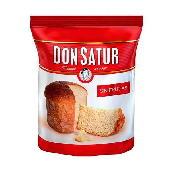 Pan Dulce Sin Frutas Don Satur 400 gr #1