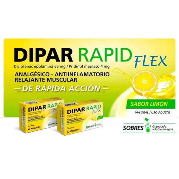 DIPAR RAPID FLEX X 5 SOBRES #1
