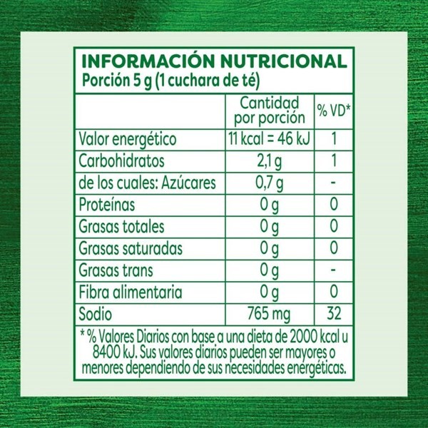 Condimento Sabor Al Horno Knorr Tipo Criollo 21 g alt