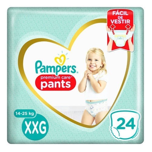 Pampers Pañales Premium Care Max Pants Xxg (24 Unidades) alt