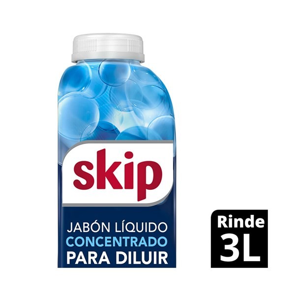 Jabón Líquido Para Ropa Skip Para Diluir Oxi Power en Botella 500 cc. #1