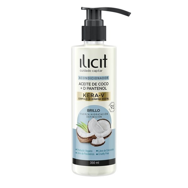 Acondicionador Ilicit Aceite De Argán + Vitamina E Kera-v | 350 Ml #1