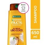 Fructis Shampoo Anti-Frizz Liso Coco 650 ml #1