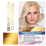 Excellence Kit Coloracion 121 Rubio Ultra Claro Ceniza #2
