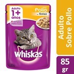 Alimento Para Gatos Whiskas Pasta Pollo 85 Gr #1