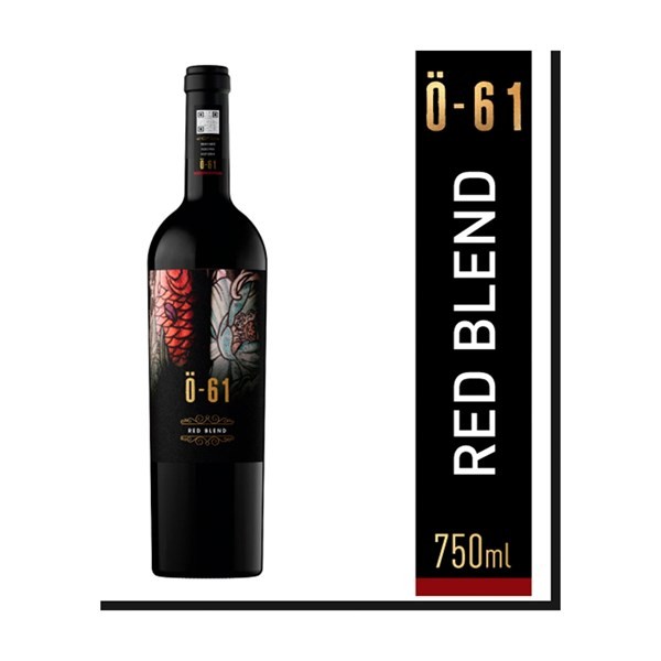 Vino Tinto O 61 Red Blend en Botella 750 cc. #1