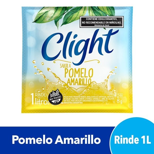 Jugo en Polvo  clight  pomelo Amarillo 8 g #1