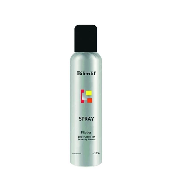 Biferdil Spray Fijador Con Siliconas 195 ml