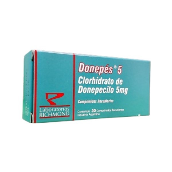 Richmond Donepes Donepecilo 5 Mg x 30 Comp Recubiertos #1