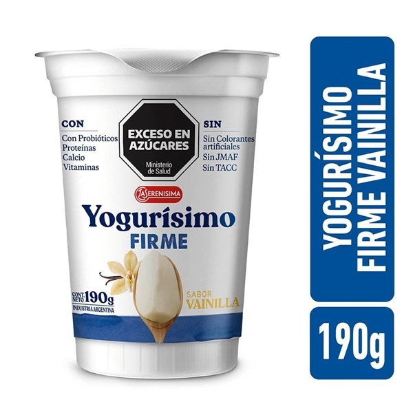 Yogur Yogurisimo Firme Vainilla 190 G #1