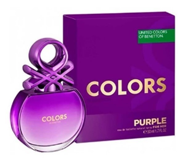 Benetton Colors Purple Perfume Importado Mujer Edt 50 ml Único #1