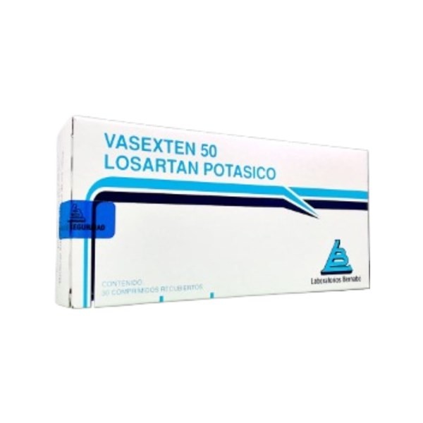 Bernabo Vasexten 50 50 Mg Losartán x 30 Comp Recubiertos #1
