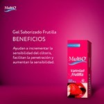 Multi-O Gel Lubricante Sabor Fruta 50 gr #14