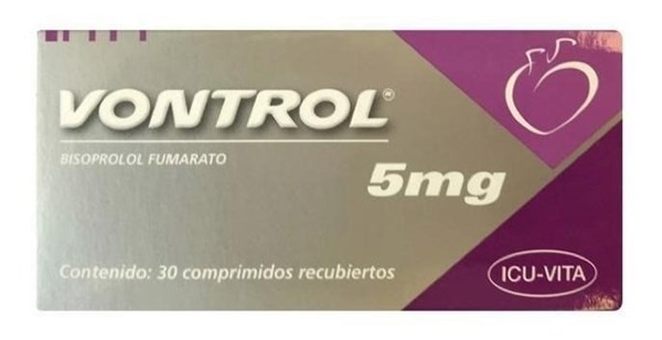 Icu Vita S.A Vontrol 5 mg 30 comprimidos | Bisoprolol