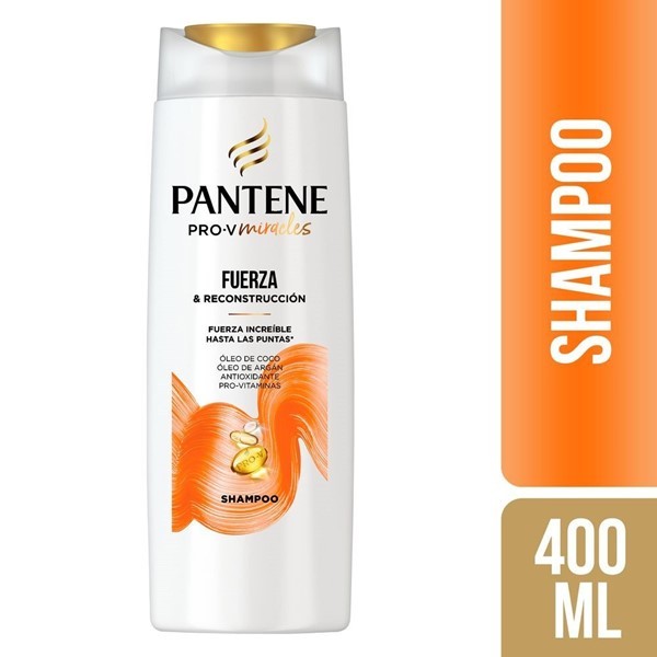 Pantene Shampoo Miracles Fuerza Recontrucción 400 ml #1