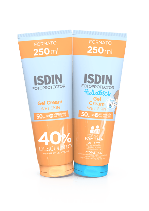 Isdin Pack Gel Cream 250Ml + Gel Cream Pediátrico 250 ml #1
