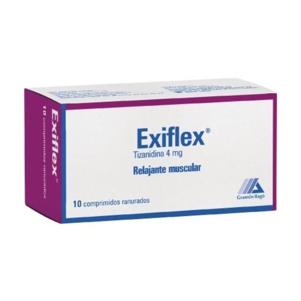 Exiflex 4mg | 10 comprimidos #1