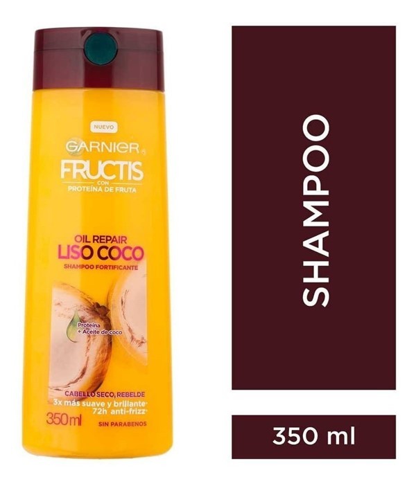 Fructis Shampoo Oil Repair Liso Coco 350 ml #1