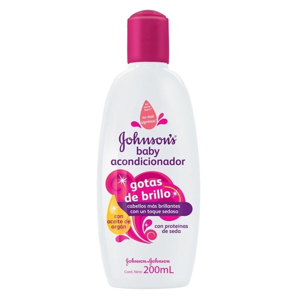 Johnsons Baby Acondicionador Gotas de Brillo 200 ml alt