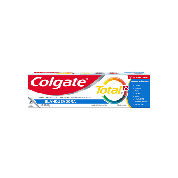 Crema Dental Colgate Total 12 blanqueadora x 90 gr alt