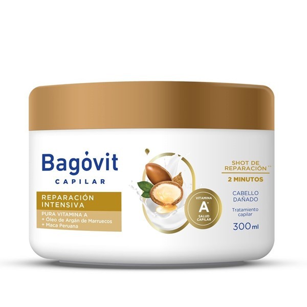 Máscara Capilar Bagovit Reparación Intensiva x 350ml #1