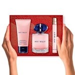 Armani My Way Edp 90 Ml + Edp 10 Ml + Body Loti Presentación 90 Ml #3