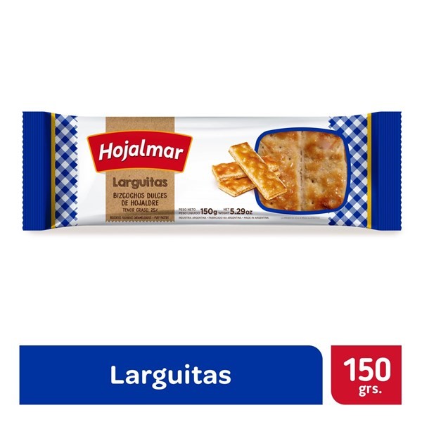 Galletitas De Hojaldre Hojalmar Larguitas 150 G. #1