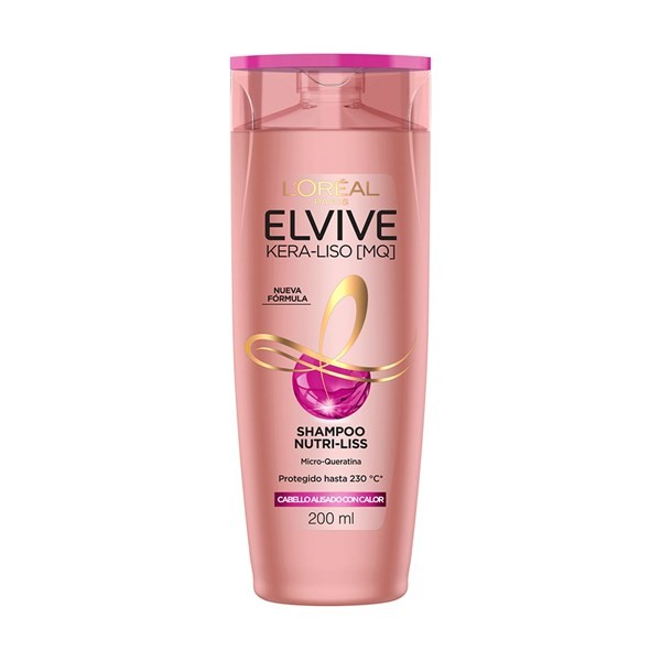 Shampoo Elvive Nutri Liss Kera Liso 200 cc. #1
