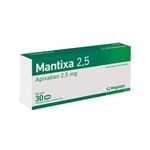 Mantixa 2.5 mg | 30 Comprimidos | Apixabán #1