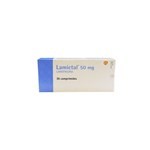 Lamictal 50 Mg | 30 Comprimidos | Lamotrigina #1