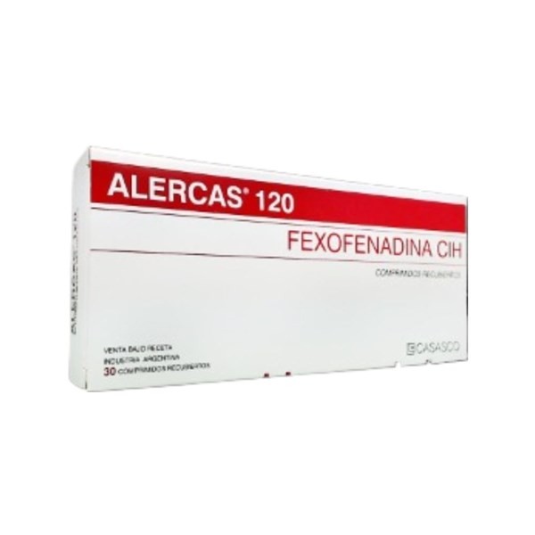 Casasco Alercas Fexofenadina 120 Mg x 30 Comp #1