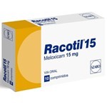 RACOTIL 15 mg | 10 Comprimidos | Meloxicam #1