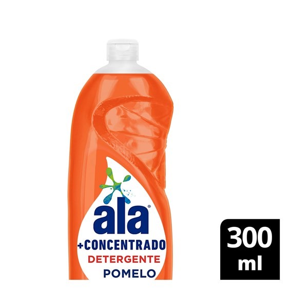 Lavavajilla Concentrado Ala Pomelo En Botella 300 Cc. #1